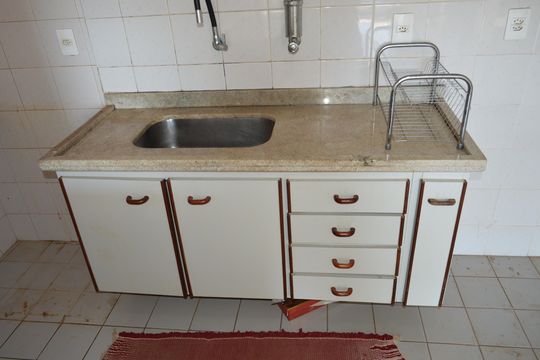Cozinha de apartamento para alugar com 3 quartos, 87m² em Parque Industrial Lagoinha, Ribeirão Preto