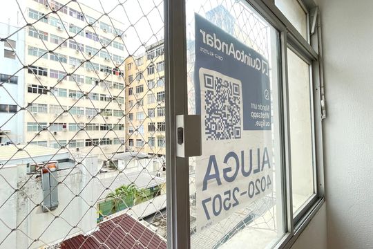 Plaquinha de apartamento para alugar com 1 quarto, 40m² em Tijuca, Rio de Janeiro