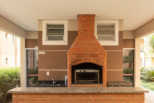 Área comum - Churrasqueira de apartamento para alugar com 2 quartos, 53m² em Jardim Santa Teresinha, São Paulo