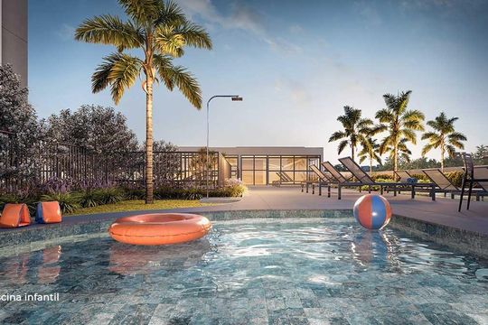 Área comum de apartamento à venda com 2 quartos, 78m² em Vila Yara, Osasco