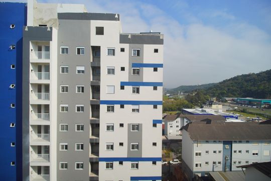 Vista da Sala de kitnet/studio para alugar com 1 quarto, 25m² em Vila Nova, Novo Hamburgo