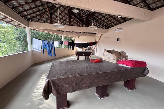 Área externa de casa de condomínio para alugar com 4 quartos, 618m² em Vargem Grande, Rio de Janeiro
