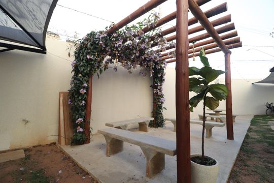 Área comum de apartamento para alugar com 2 quartos, 55m² em Laranjeiras, Uberlândia