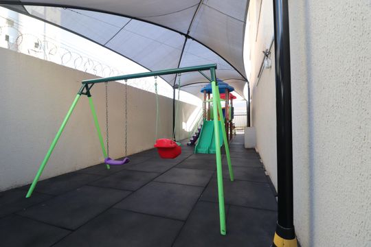 Área comum - Playground de apartamento para alugar com 2 quartos, 55m² em Laranjeiras, Uberlândia