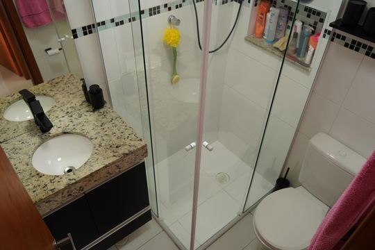 Banheiro de apartamento para alugar com 2 quartos, 44m² em Vila Aricanduva, São Paulo