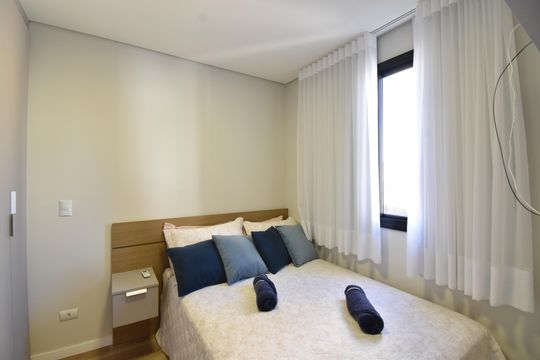 Quarto do Studio de kitnet/studio à venda com 1 quarto, 23m² em Centro, Curitiba