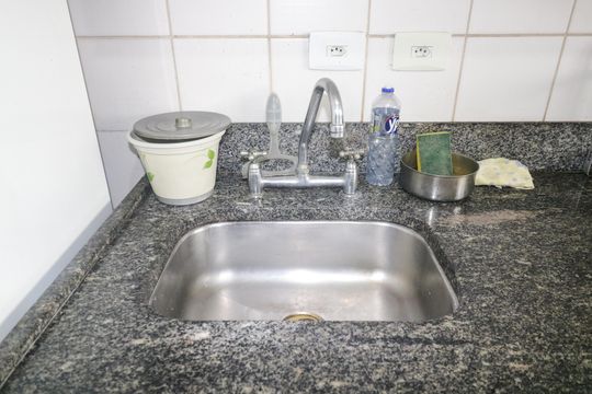 Cozinha de apartamento para alugar com 2 quartos, 82m² em Vila América, Santo André