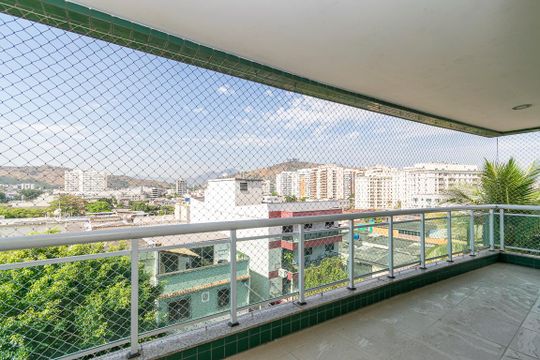 Varanda da Sala de apartamento para alugar com 3 quartos, 74m² em Irajá, Rio de Janeiro