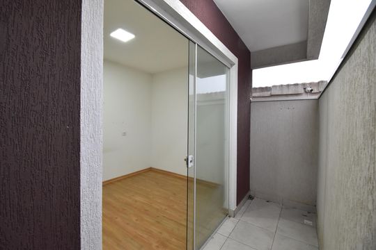 Varanda do Quarto 1 de apartamento para alugar com 2 quartos, 50m² em Cruzeiro, São José dos Pinhais