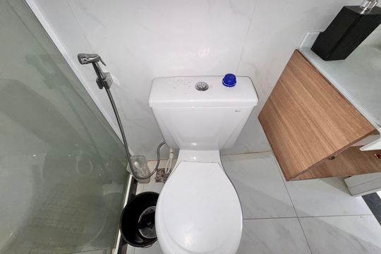 Banheiro Social 2 de casa de condomínio para alugar com 2 quartos, 112m² em Vargem Pequena, Rio de Janeiro