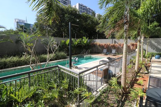 Área comum - Piscina de apartamento para alugar com 1 quarto, 27m² em Vila Independencia, São Paulo