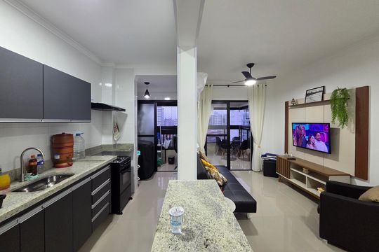 Apartamento para alugar com 2 quartos, 70m² em Nova Mirim, Praia Grande