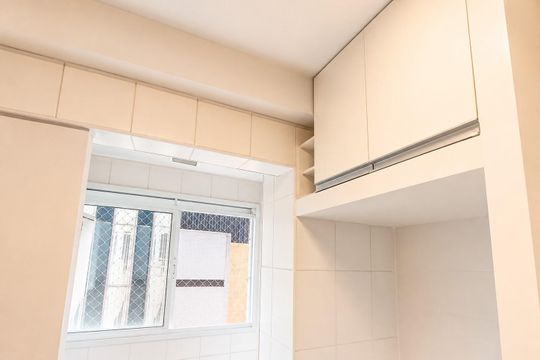 Cozinha de apartamento à venda com 2 quartos, 55m² em Consolação, São Paulo