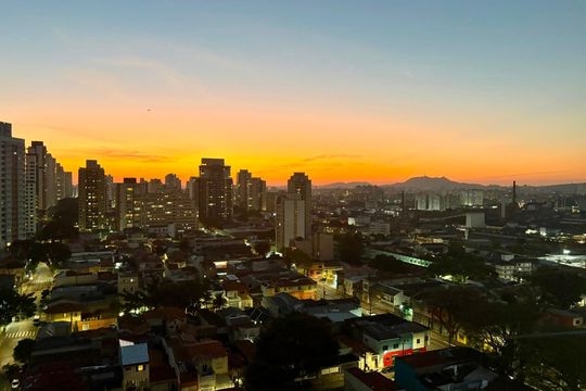 Vista do Studio de kitnet/studio para alugar com 1 quarto, 31m² em Pompeia, São Paulo
