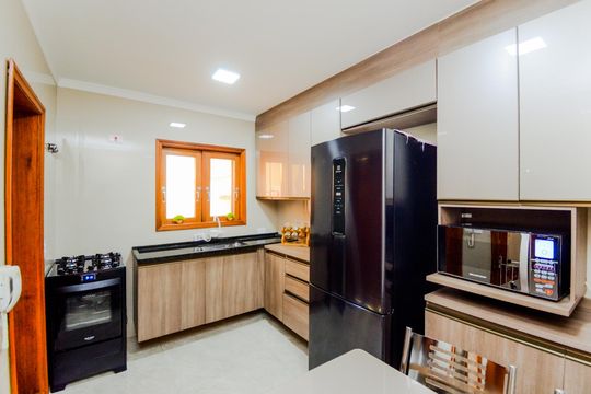Cozinha de casa de condomínio à venda com 3 quartos, 160m² em Vila Rosalia, Guarulhos