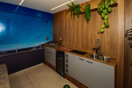 Varanda de apartamento à venda com 2 quartos, 50m² em São Damião, Belo Horizonte