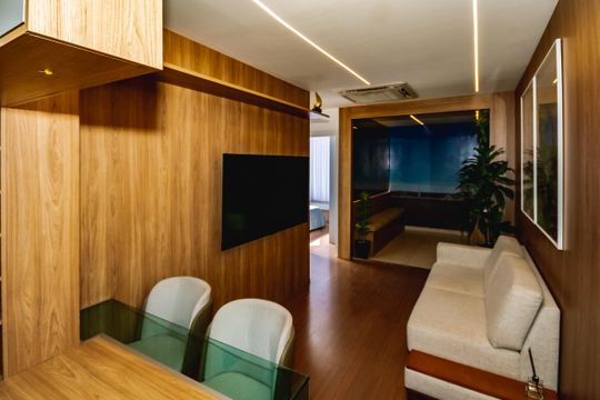 Sala de apartamento à venda com 2 quartos, 50m² em São Damião, Belo Horizonte