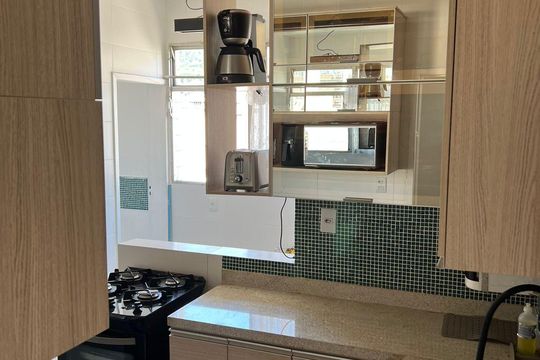 Cozinha de apartamento para alugar com 3 quartos, 115m² em Tijuca, Rio de Janeiro