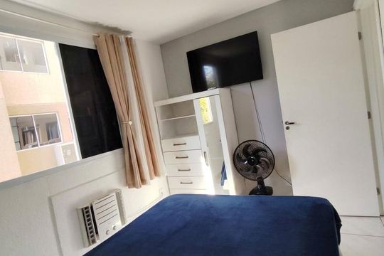 Quarto de apartamento para alugar com 2 quartos, 50m² em Santa Cruz, Rio de Janeiro