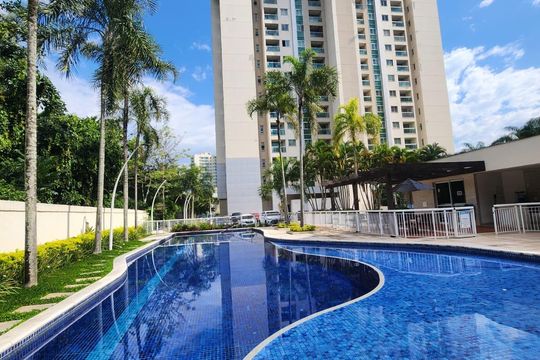 Área externa de apartamento para alugar com 1 quarto, 35m² em Jacarepaguá, Rio de Janeiro