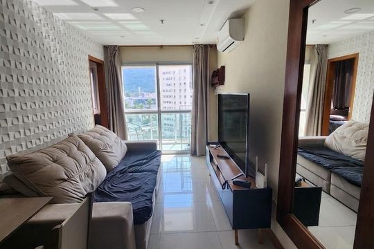 Sala de apartamento para alugar com 1 quarto, 35m² em Jacarepaguá, Rio de Janeiro