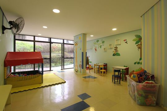 Área Comum - Brinquedoteca de apartamento para alugar com 3 quartos, 120m² em Indianópolis, São Paulo