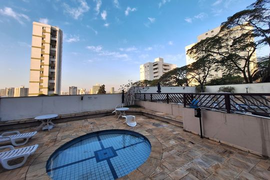 Área comum - Piscina de apartamento à venda com 3 quartos, 80m² em Vila Assunção, Santo André