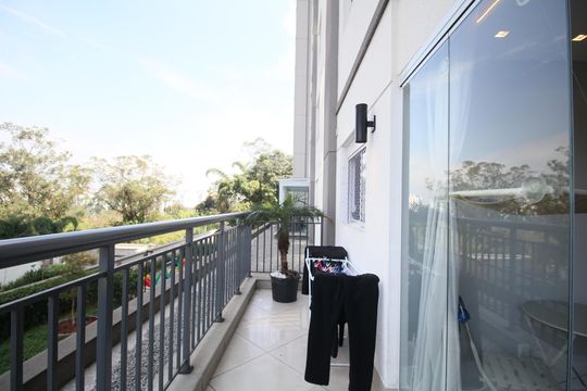 Varanda de apartamento à venda com 2 quartos, 64m² em Vila Andrade, São Paulo