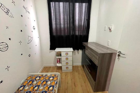 Quarto de apartamento para alugar com 2 quartos, 37m² em Vila Inglesa, São Paulo