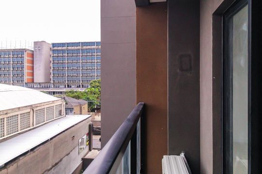 Varanda do Studio de kitnet/studio para alugar com 1 quarto, 26m² em Mooca, São Paulo