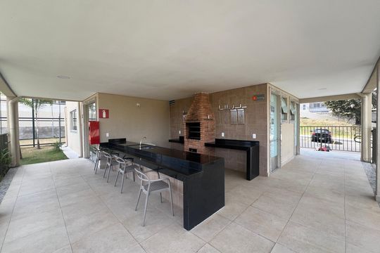 Área comum - Churrasqueira de apartamento para alugar com 2 quartos, 52m² em Braúnas, Belo Horizonte