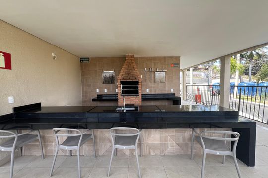 Área comum - Churrasqueira de apartamento para alugar com 2 quartos, 52m² em Braúnas, Belo Horizonte
