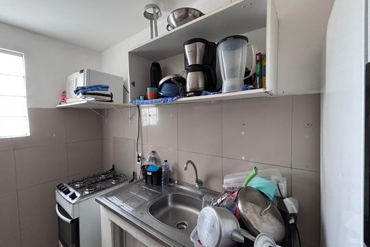 Cozinha de apartamento à venda com 2 quartos, 50m² em Recreio dos Bandeirantes, Rio de Janeiro