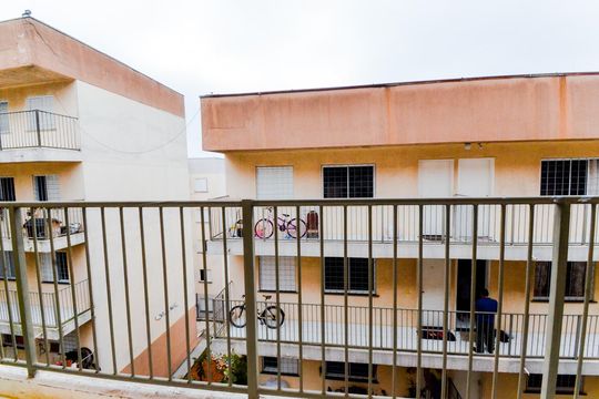 Vista da Sala de apartamento para alugar com 2 quartos, 58m² em Jardim Guilhermino, Guarulhos