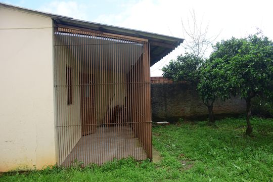 Pátio nos fundos de casa para alugar com 2 quartos, 42m² em Vila Princesa Izabel, Cachoeirinha