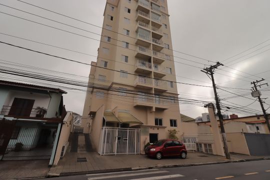 Fachada de apartamento à venda com 2 quartos, 50m² em Vila Homero Thon, Santo André