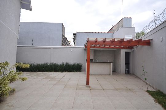 Área comum - Churrasqueira de casa de condomínio para alugar com 2 quartos, 77m² em Vila Germinal, São Paulo