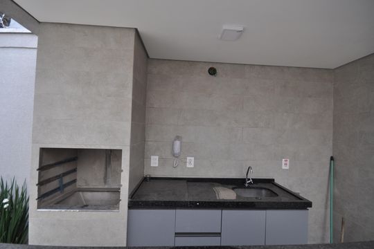 Área comum - Churrasqueira de casa de condomínio para alugar com 2 quartos, 77m² em Vila Germinal, São Paulo