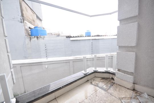 Sacada do Quarto 1 de casa de condomínio para alugar com 2 quartos, 77m² em Vila Germinal, São Paulo