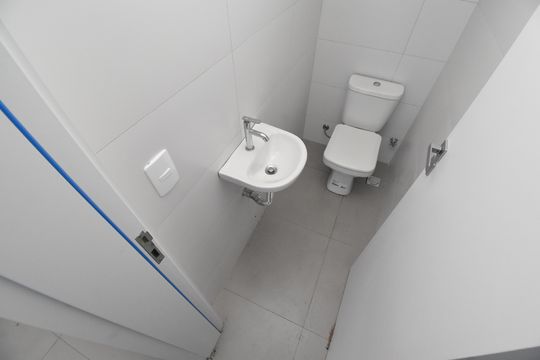 Lavabo de casa de condomínio para alugar com 3 quartos, 152m² em Pilarzinho, Curitiba