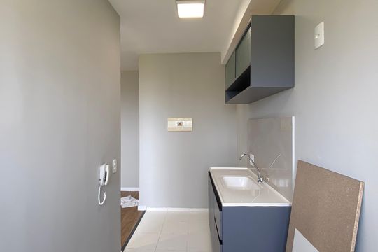 Cozinha - Área de Serviço de apartamento à venda com 2 quartos, 42m² em Jardim Boa Vista (zona Oeste), Osasco