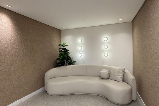 Área comum de apartamento para alugar com 2 quartos, 75m² em José Menino, Santos