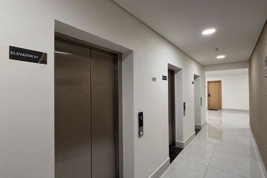 Área comum de apartamento para alugar com 2 quartos, 75m² em José Menino, Santos