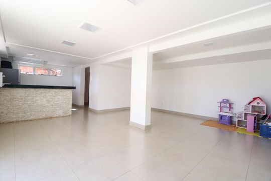 Área comum - Salão de festas de apartamento para alugar com 3 quartos, 101m² em Copacabana, Uberlândia