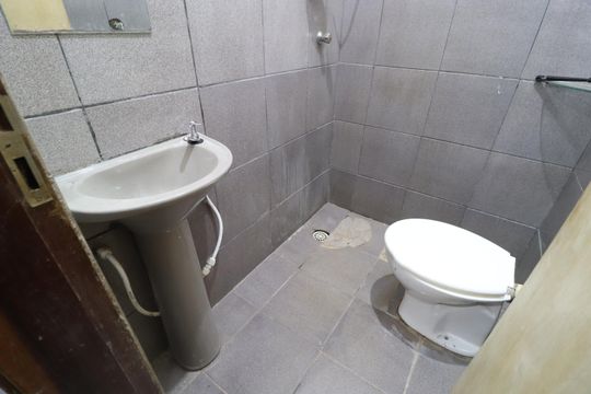 Banheiro Social de casa para alugar com 2 quartos, 50m² em Segismundo Pereira, Uberlândia