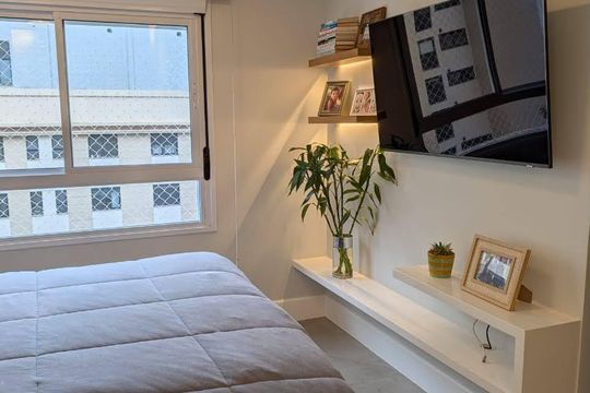 Quarto de apartamento à venda com 3 quartos, 120m² em Real Parque, São Paulo