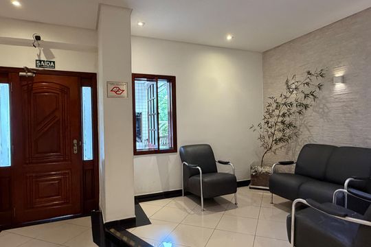 Área comum de apartamento para alugar com 2 quartos, 120m² em Aparecida, Santos