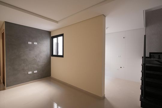 Sala de apartamento à venda com 2 quartos, 115m² em Jardim Ocara, Santo André