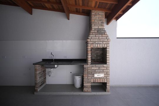 Cobertura de apartamento à venda com 2 quartos, 77m² em Jardim Ocara, Santo André