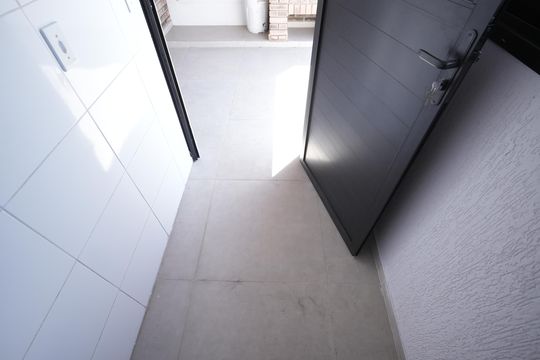 Área de Serviço de apartamento à venda com 2 quartos, 77m² em Jardim Ocara, Santo André